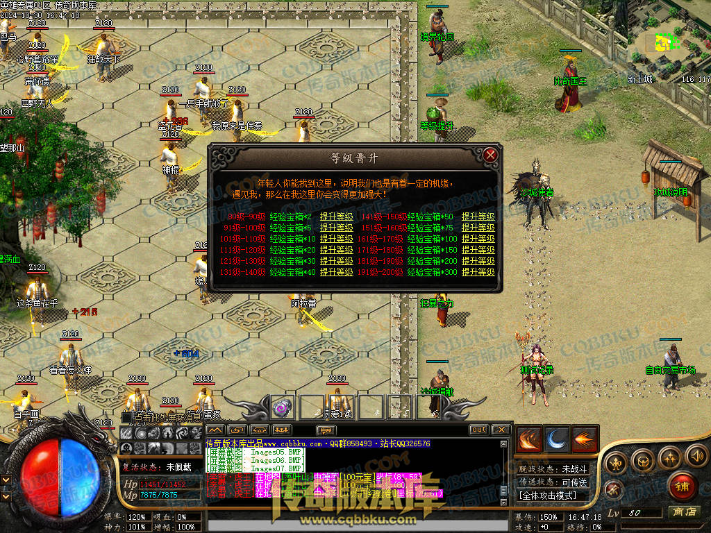 01-142独家英雄专属神器单职业传奇客户端-带假人-自动回收-带光柱-大背包-自动拾取